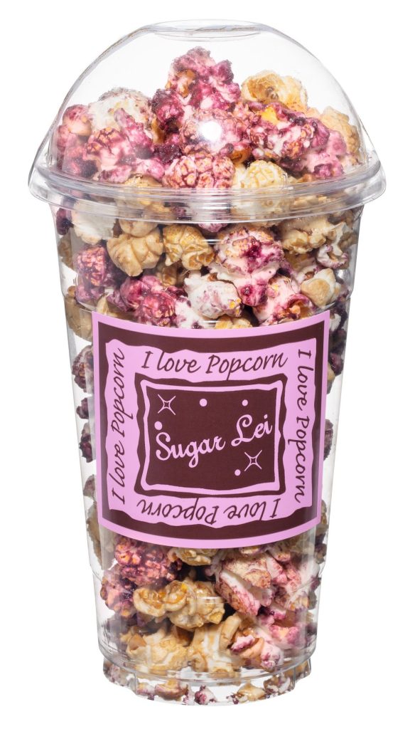 紫いも&塩バニラポップコーン